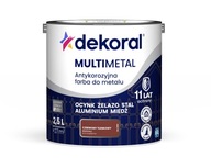 Dekoral Multimetal Farba do metalu RAL 3009 CZERWONY TLENKOWY 2,5L
