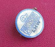 ORYGINALNA WOJENNA ODZNAKA/WPINKA MOTORYZACYJNA FAMO BRESLAU