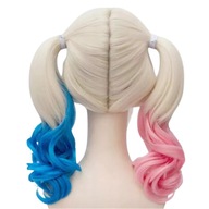 Korbi peruka włosy półdługie blond z grzywką