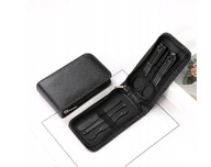 ZESTAW DO PAZNOKCI MANICURE PEDIKURE 6W1 czarny