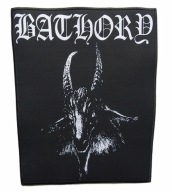 Bathory Goat Ekran Mega Duża Naszywka Backpatch Patch Quorthon Black Metal