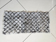 Skóra naturalna futerko z królika szare epilowane