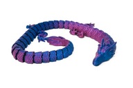 flexi smok hiński smok 3d druk