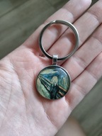 Krzyk Obraz Edvard Munch Breloczek do kluczy Brelok Zawieszka
