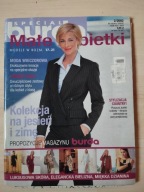 Burda special małe kobietki 2/2002 szycie wykroje krawieckie vintage retro
