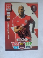Karta panini autograf Tunezja Aissa Laidouni World Cup Qatar 2022