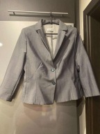 DENI CLER żakiet taliowany z bardzo dobrym składem na metce r. 40