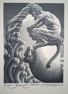 *KP* Kowalczyk Wojtek "Devil and Hell", serigrafia, 2021