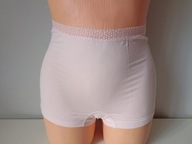 Śliczne majteczki pudrowy róż INFINITY WOMAN XL 48/50