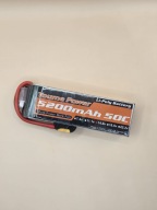 Youme Power 2 Pack Lipo Battery 14.8V 5200mAh 3S Lipo Battery 50C z Deans T