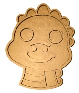 Wysypywanka kartonowa "Dinozaur"