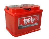 Akumulator 60AH 600A P+/L+ TOPLA ENERGY 242x175x190 dowóz montaż