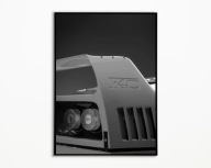 PLAKAT FERRARI F40 SUPERCAR KLASYK MOTORYZACJI WŁOSKA IKONA PLAKAT A3 DRUK