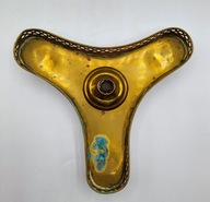 Starodawna MIEDZIANA podstawka pod SAMOWAR 20cm