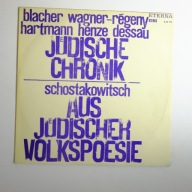 Blacher, Wagner-Régeny, Hartmann, Schostakowitsch – Jüdische Chronik