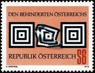 Austria 1978 Znaczek 1585 ** niepełnosprawność inwalidzi zdrowie psychiczne