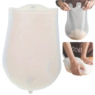 Silikonowy WORECZEK do Ugniatania WYRABIANIA CIASTA Worek Duży Chleba Torba