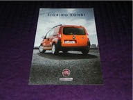 Fiat Fiorino Kombi cała gama 2008 j.Polski prospekt folder katalog broszura