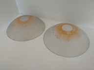 Finezyjna iluminacja domowa tradycyjna ciepła atmosfera spod 2szt. kloszy