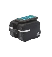 Torba Rowerowa na Ramę CRIVIT – Podwójna z Etui na Telefon.(50)