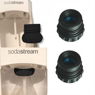 2 x ADAPTER DLA SATURATORA SODASTREAM JET BUTELKI PET - CZARNY