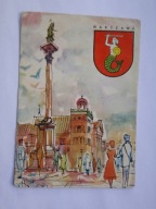 WARSZAWA - 1958 r mal. A B i M Wochna - HERB