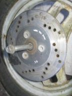 hyosung super cab 50 tarcza hamulcowa przód