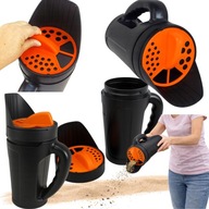 SIEWNIK RĘCZNY ROZSIEWACZ DO NASION WARZYW TRAWY SOLI NAWOZU 2,5L SOLIDNY