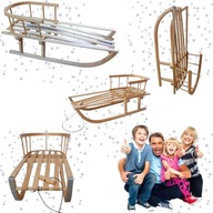 SANKI DREWNIANE METALOWE Z OPARCIEM UNIWERSALNE POLSKI PRODUKT SPROSIK