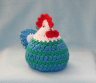Kurka na szydełku / kogucik / kura / Wielkanoc