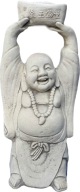 Wesoły Budda Betonowa Figura, Mnich, Figura Ogrodowa, 41 cm 8 kg