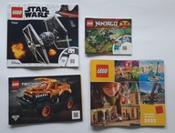 Instrukcja LEGO Ninjago 71700 Technics 42135 Star Wars 75300 i katalog 2022