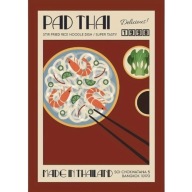 "Smaki Świata" – Dekoracyjny Plakat Kuchenny