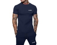 Komplet K3K Store - Koszulka i Spodenki, Kolor granatowy, Rozmiar S-XXL