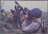Ludowe Wojsko Polskie 1988r. ładowanie Moździerz 120mm. j415