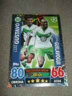 MATCH ATTAX 2015-2016 WFL WOLFSBURG Luiz Gustavo Josuha Guilavogui 126 DUET