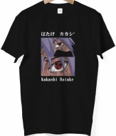 Naruto Kakashi Manga Anime Konoha Męska koszulka