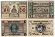 Banknoty zastepcze miasta -ALLENSTEIN - OLSZTYN