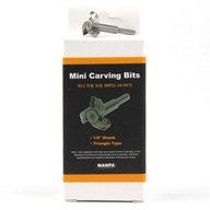 Manpa MP21-24-DCT Frez do rzeżbienia w drewnie trzpień 3,2 mm Trójkątny