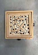 Drewniany labirynt - gra zręcznościowa - gra angielska