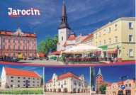 JAROCIN - RYNEK - KOŚCIÓŁ - SPICHLERZ - RATUSZ - UL. WROCŁAWSKA