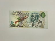 Ghana - 2 cedis - 1977 - specimen - UNC