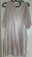 SOPHIE sukienka srebrzysta metaliczna NOWA ! 40