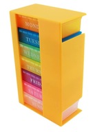 PUDEŁKO KASETKA ORGANIZER NA LEKI TABLETKI DAWKOWANIE 7 DNI