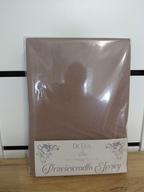 Prześcieradło JERSEY 160X200 z Gumką Gruba Bawełna PREMIUM Bok 30 cm