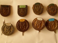 80 ) ODZNAKA ŁOWIECKA PZŁ -NUMEROWANA