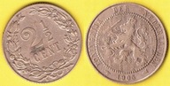 HOLANDIA 2 1/2 CENTS 1905 r.