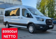 Ford Transit 9 osobowyNadmuchy na tylSalon PLBezwypadkowyGwarancja 2.0