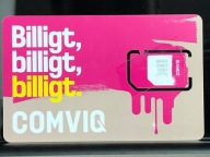 Comviq SE Starter Szwecja SIM Card 7 dni bez limitu w EU