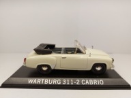 wartburg 311 cabrio 1:43 malowane wnętrze
